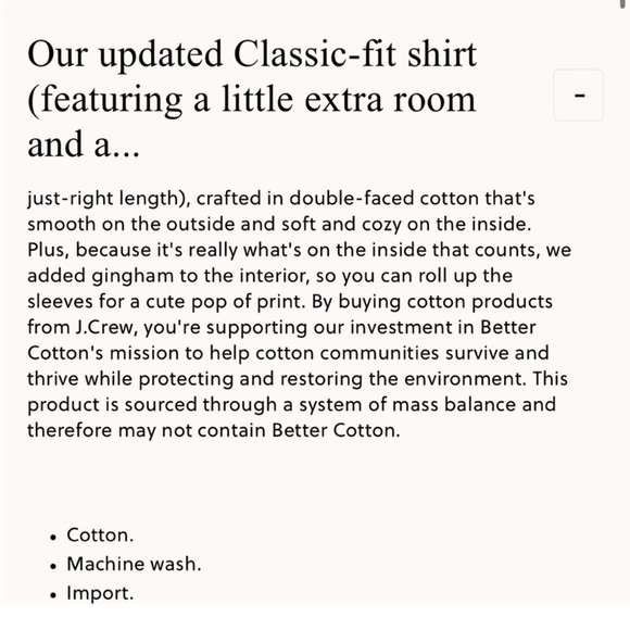 J. Crew Classic Fit Shirt Plaid in Blush Tartan size 14 - Picture 5 of 11